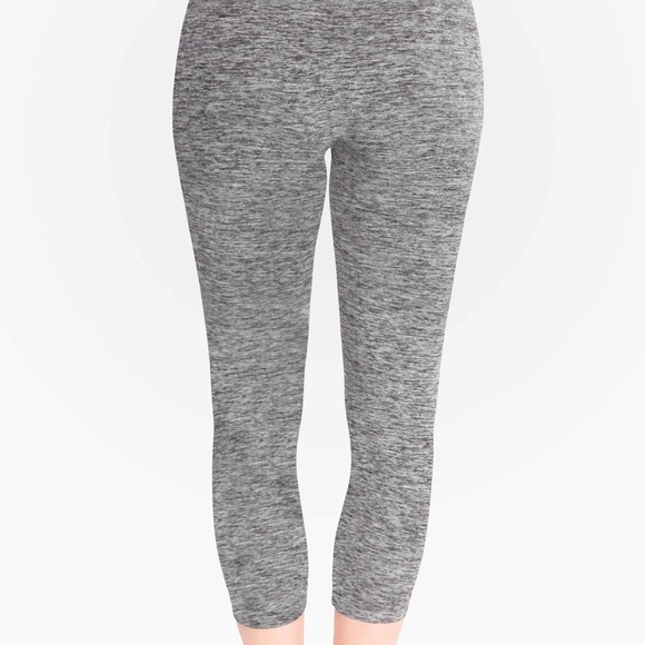 Belly Bandit Mother Tucker grey cropped leggings postpartum compression - Picture 1 of 2